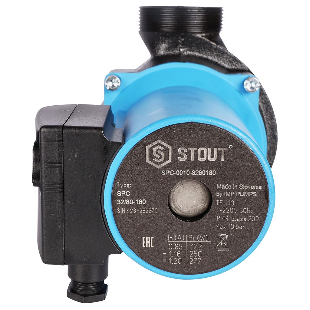 STOUT Насос циркуляционный 32/80-180 мм