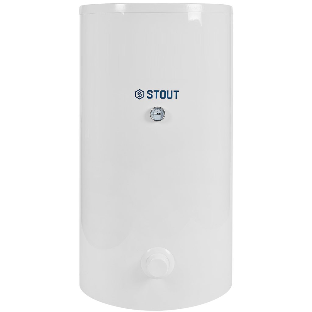 SWH-2110-000300 STOUT OptiBase бойлер косвенного нагрева напольный 300 л, 55 кВт, с возм. уст. ТЭН